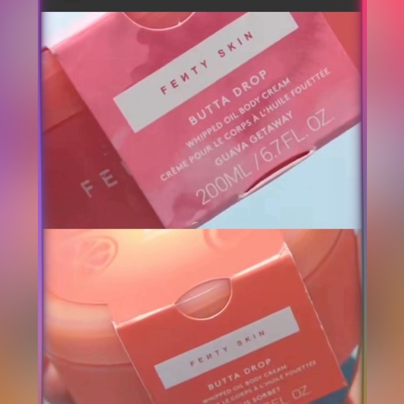 Fenty Skin Butta Drop Whipped Oil Body Cream 200ml - Citrus Sorbet NIB - Picture 10 of 11